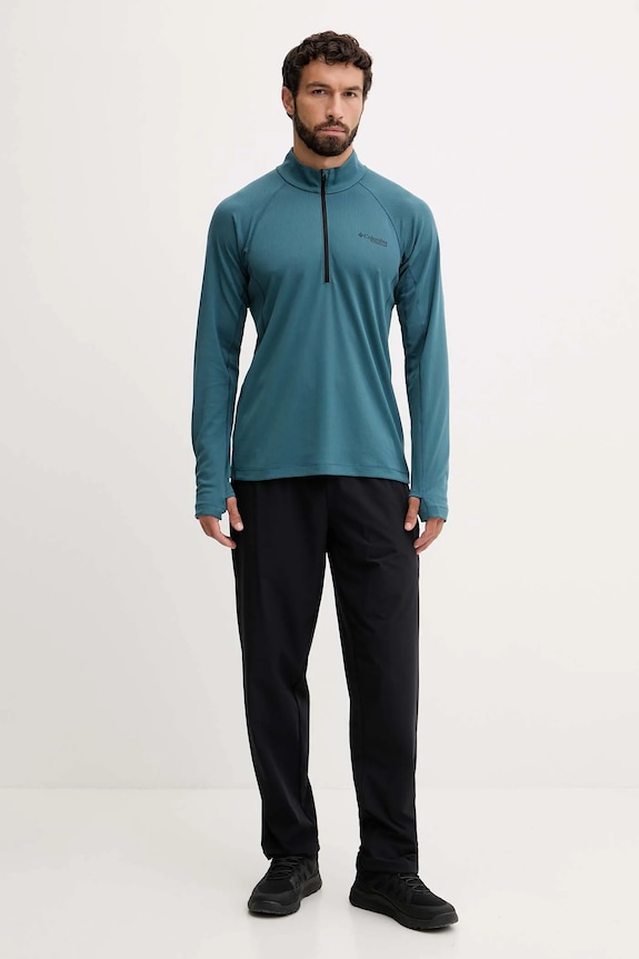 Αθλητικό μακρυμάνικο Columbia DriVenture 2136961 τιρκουάζ AW25