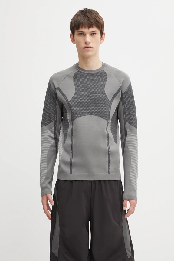 Tričko s dlhým rukávom Puma x SAN SAN GEAR regular sivá 632549