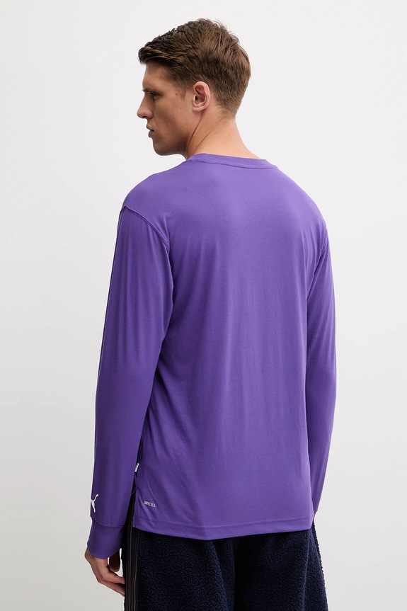 Odzież Puma longsleeve 632903 fioletowy