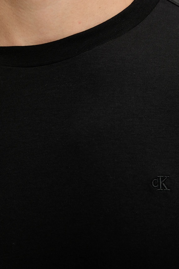 Calvin Klein pamut hosszúujjú LV04LD227G fekete