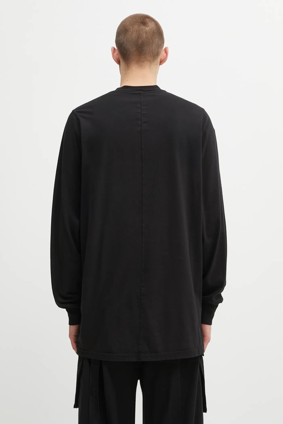 Abbigliamento Rick Owens DRKSHDW top a maniche lunghe in cotone Jumbo Ls T DU02E7261.RNEP1 nero