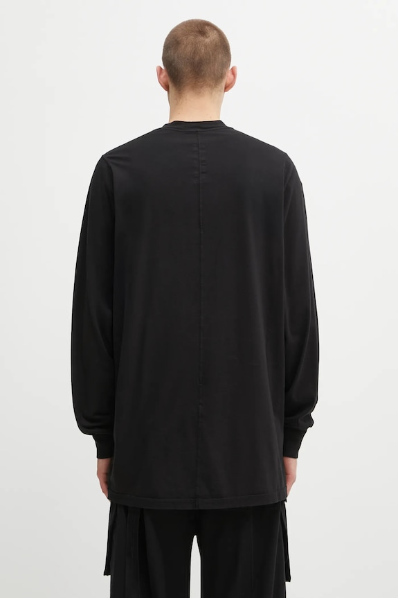 Abbigliamento Rick Owens DRKSHDW top a maniche lunghe in cotone Jumbo Ls T DU02E7261.RNEP1 nero