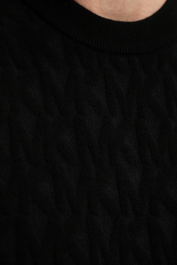 Michael Kors sweter CF560IS469 czarny