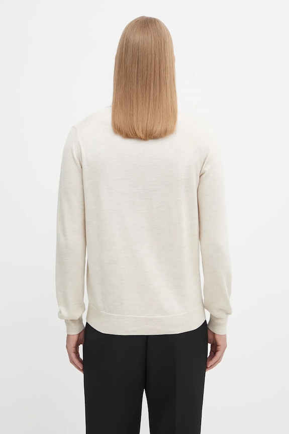 Clothing Fred Perry wool blend jumper K4535 beige