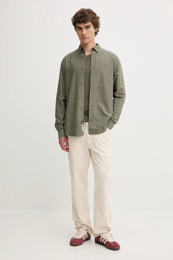 Von Dutch pamut hosszúujjú VD.1.TRL.GASO zöld AW25
