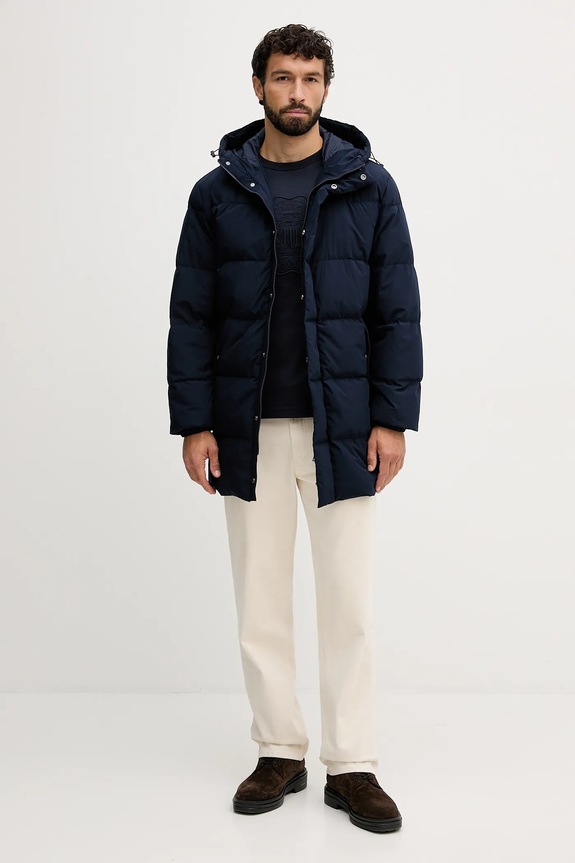 Gant longsleeve bawełniany 2003363 granatowy AW25