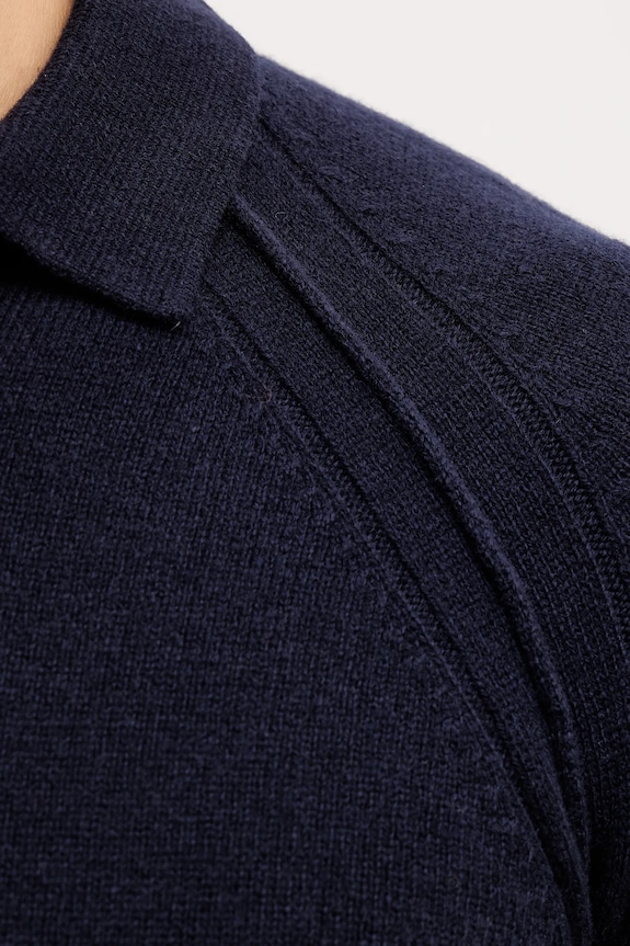 Vlněný svetr United Colors of Benetton 1006U301Q námořnická modř