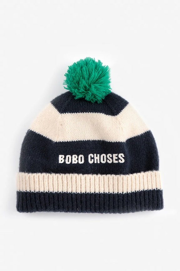 Detská čiapka Bobo Choses 225AI041 tmavomodrá AW25