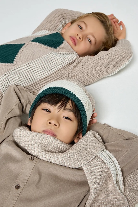 Dječja kapa s dodatkom vune Emporio Armani EB000681.AF17346