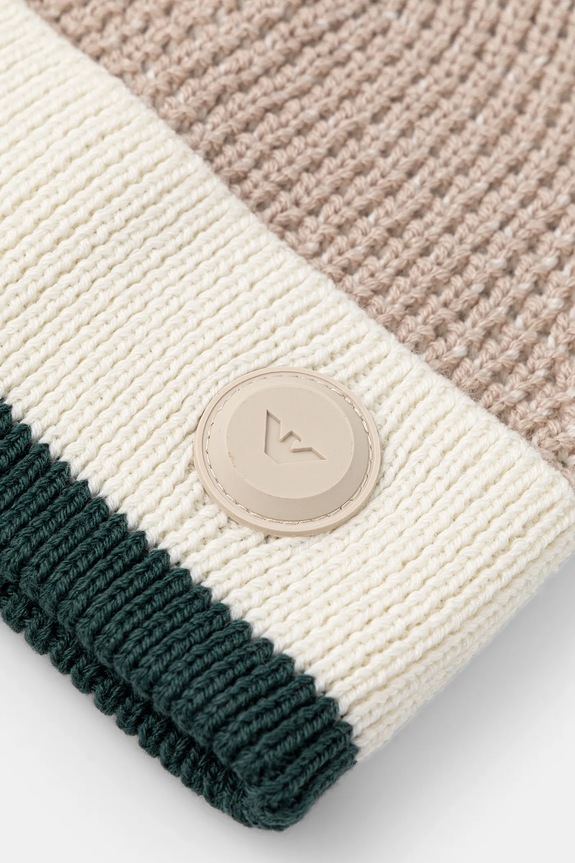 Dječja kapa s dodatkom vune Emporio Armani bež EB000681.AF17346