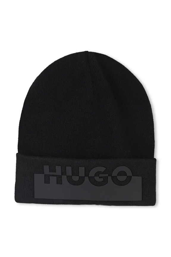 HUGO beretto con aggiunta di lana bambino/a misto lana nero G00547.54.56