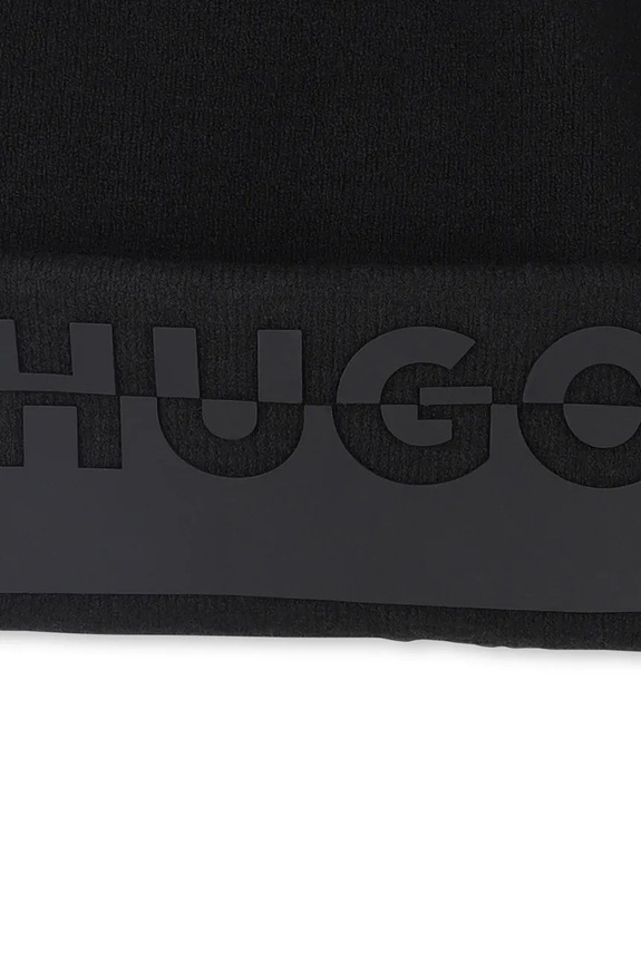 BIMBO HUGO beretto con aggiunta di lana bambino/a G00547.54.56 nero