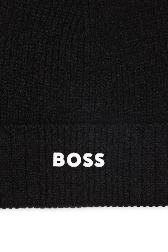 Chłopiec BOSS czapka dziecięca J52616.56.58 czarny