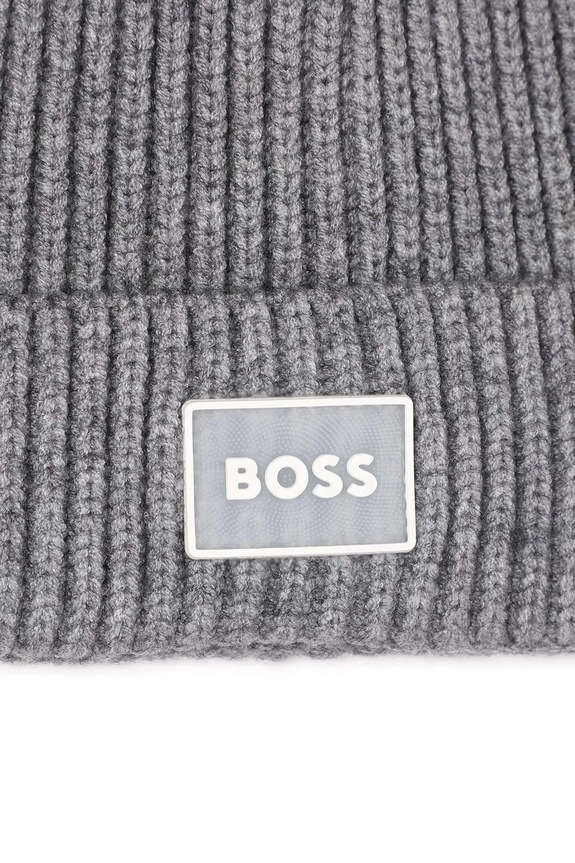 Detská čiapka BOSS sivá J52619.56.58