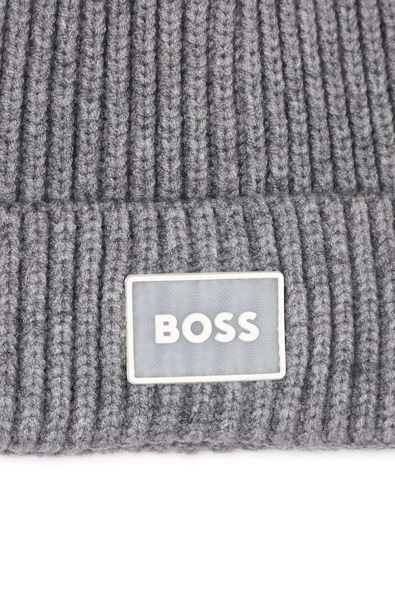 Detská čiapka BOSS sivá J52619.56.58