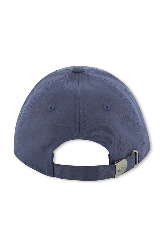 Παιδικός βαμβακερός σκούφος BOSS J52628.52 σκούρο μπλε