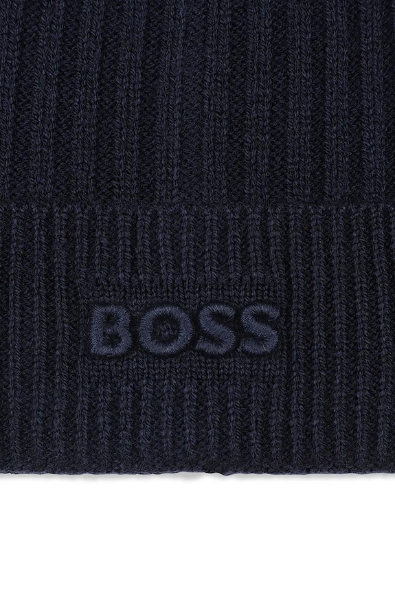 Băieți BOSS căciulă din lână pentru copii J52650.50.52 bleumarin