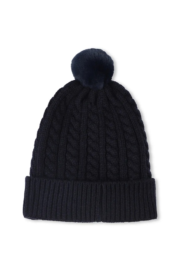 Detská čiapka BOSS J52656.42.50 tmavomodrá AW25