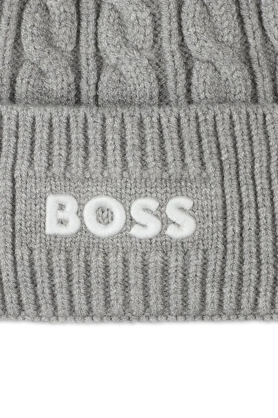 Chłopiec BOSS czapka dziecięca J52700.56.58 szary