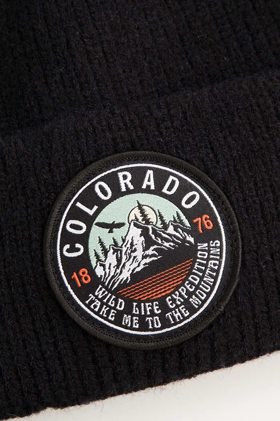 Otroška kapa Coccodrillo ZC5364306AWB črna AW25