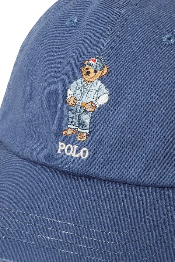Αξεσουάρ Βαμβακερό καπέλο του μπέιζμπολ Polo Ralph Lauren 211A87349 μπλε