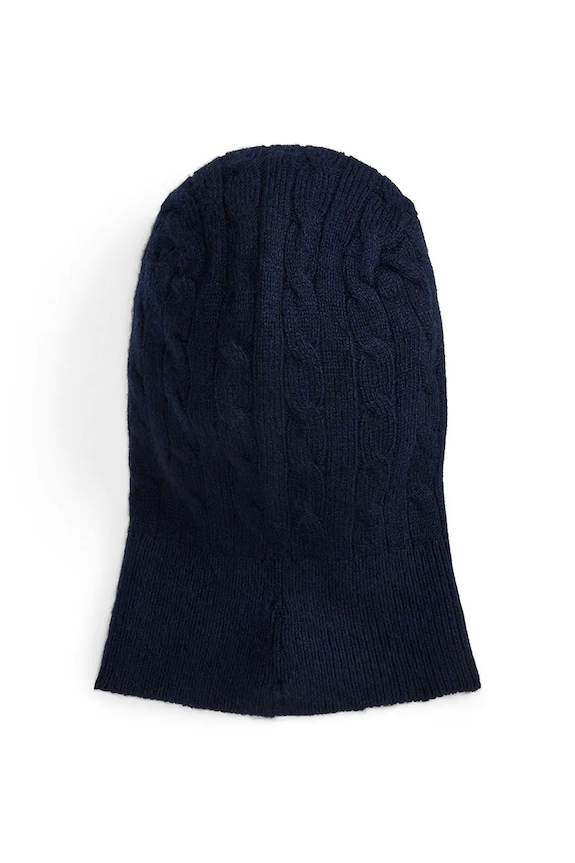 Μάλλινη μπαλακλάβα Polo Ralph Lauren 455981427 σκούρο μπλε SS26