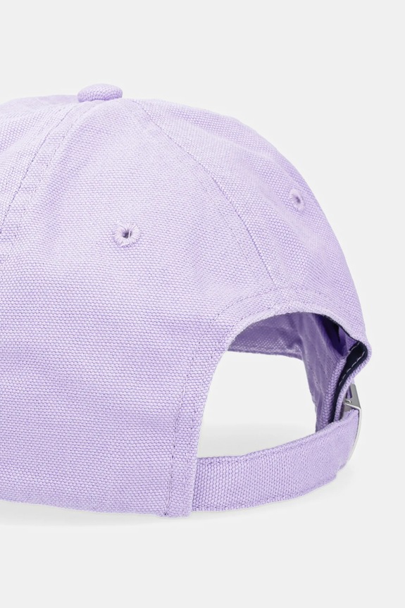Akcesoria Tommy Jeans czapka z daszkiem bawełniana AW0AW17580 fioletowy