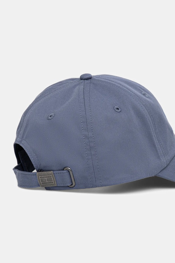 Αξεσουάρ Βαμβακερό καπέλο του μπέιζμπολ Tommy Jeans AW0AW17815 μπλε