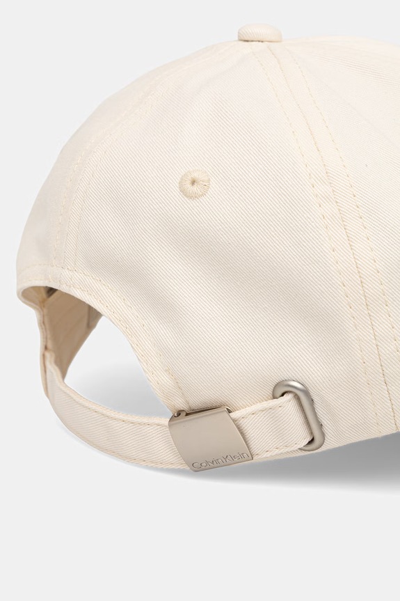 Kiegészítők Calvin Klein női pamut siltes sapka LV04K5026G bézs