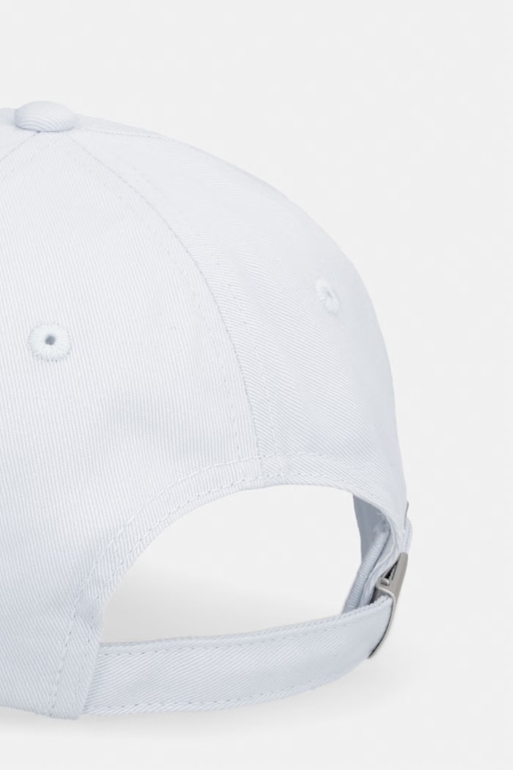 Akcesoria Calvin Klein czapka z daszkiem damska bawełniana LV04K5026G niebieski