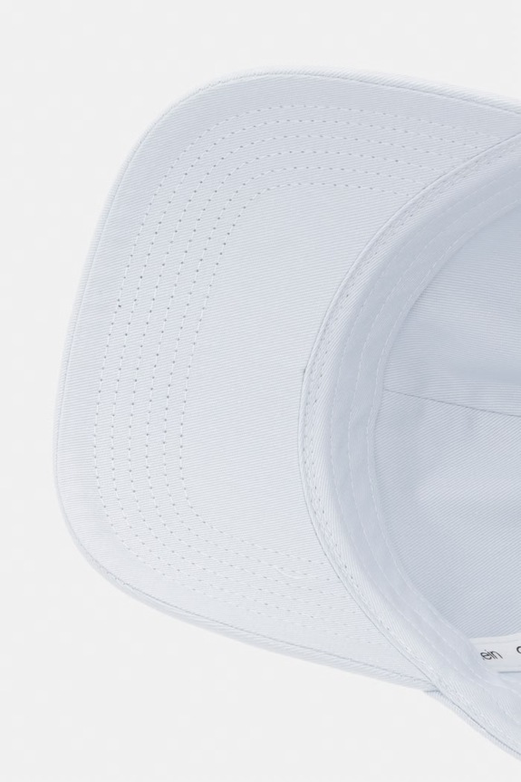 Calvin Klein czapka z daszkiem damska bawełniana niebieski LV04K5026G