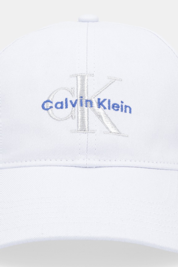 Calvin Klein pamut baseball sapka LV04K5026G kék SS26