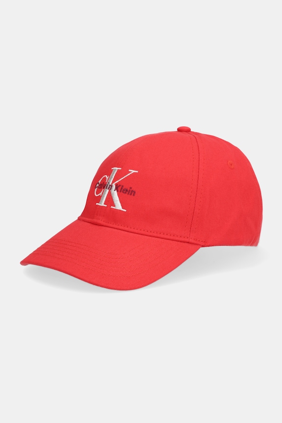 Calvin Klein pamut baseball sapka piros LV04K5026G