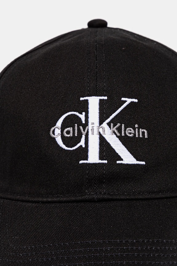 Calvin Klein női pamut siltes sapka LV04K5026G fekete SS26