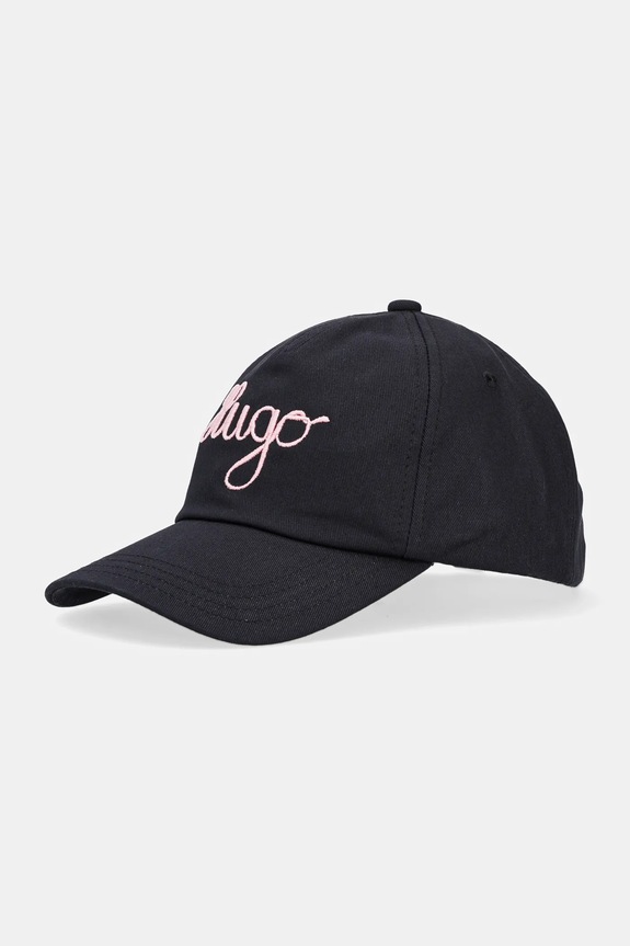 HUGO șapcă de baseball din bumbac Cara-PE bumbac negru 50546591