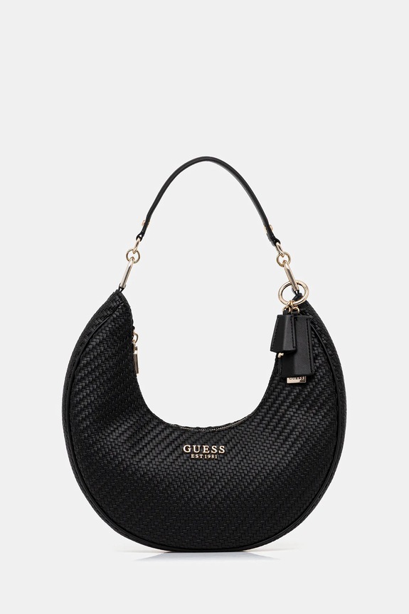 Guess poșetă MIREMA uni negru HWWG96.31020