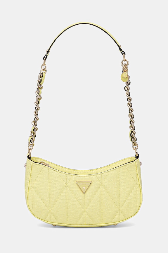 Guess torebka ALDINA nie mieści A4 żółty HWGG96.63170