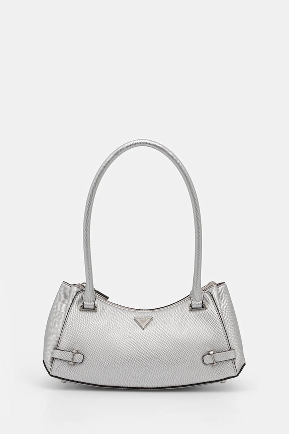 Guess torebka ROSALBA nie mieści A4 srebrny HWMY96.57170