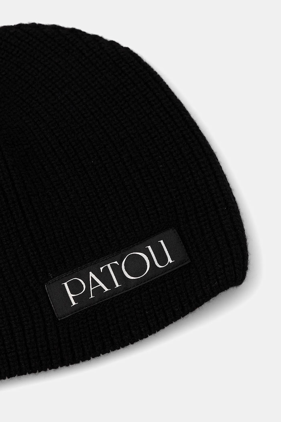 Patou czapka z wełną AC1028041 czarny AW25