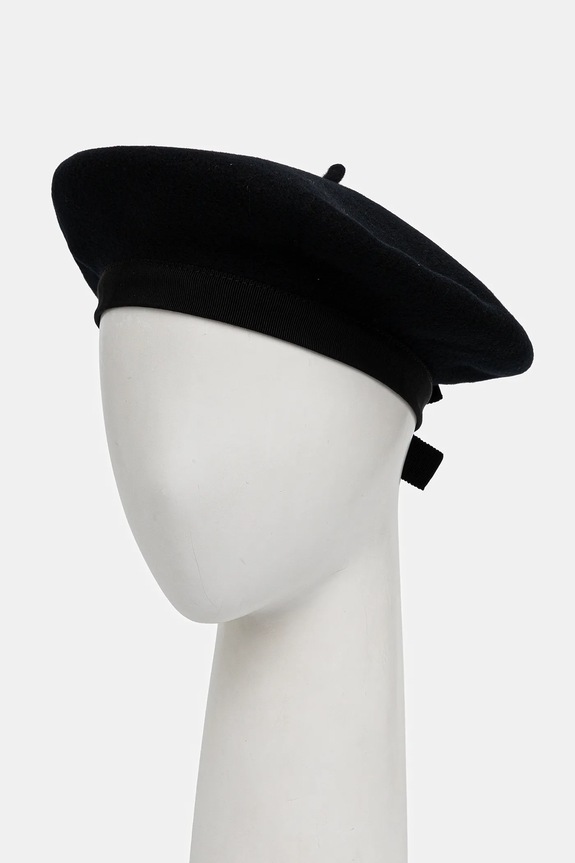 Patou beret wełniany wełna czarny AC1120235