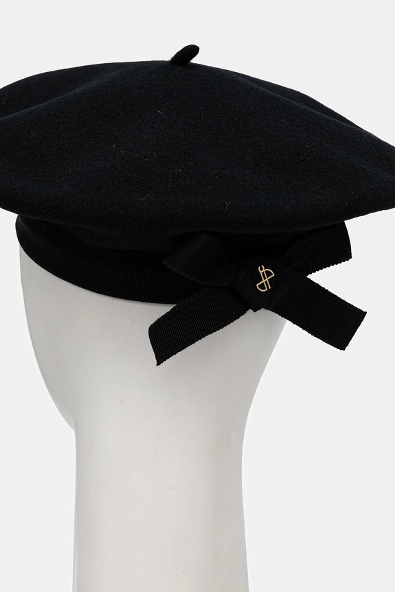 Patou beret wełniany AC1120235 czarny AW25