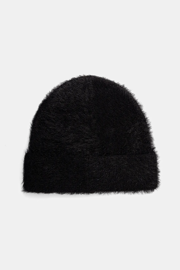 MSGM czapka z domieszką wełny 3941MDL12.257751 czarny AW25