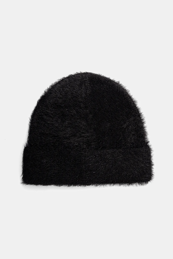 MSGM czapka z domieszką wełny 3941MDL12.257751 czarny AW25