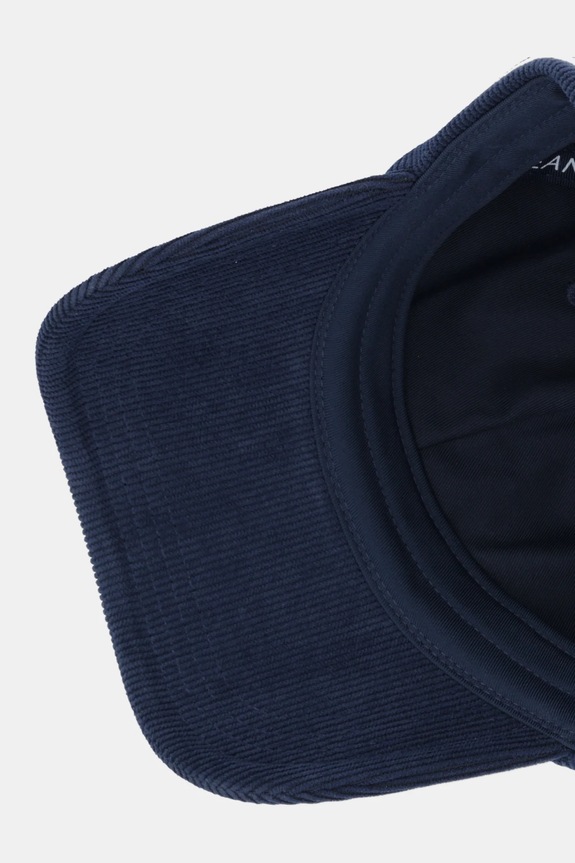 Tommy Jeans czapka z daszkiem sztruksowa granatowy AW0AW17908