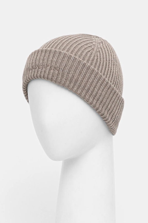 Μάλλινο σκουφί Lanvin 710003812 καφέ AW25