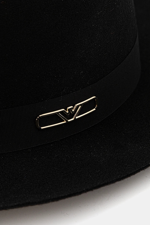 Emporio Armani pălărie de lână negru EW003151.AF20030