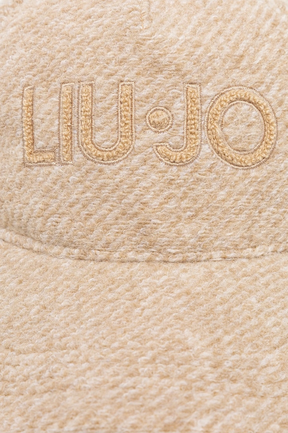 Liu Jo cappello con visiera con aggiunta di cotone 2F5088.T0300 beige AW25