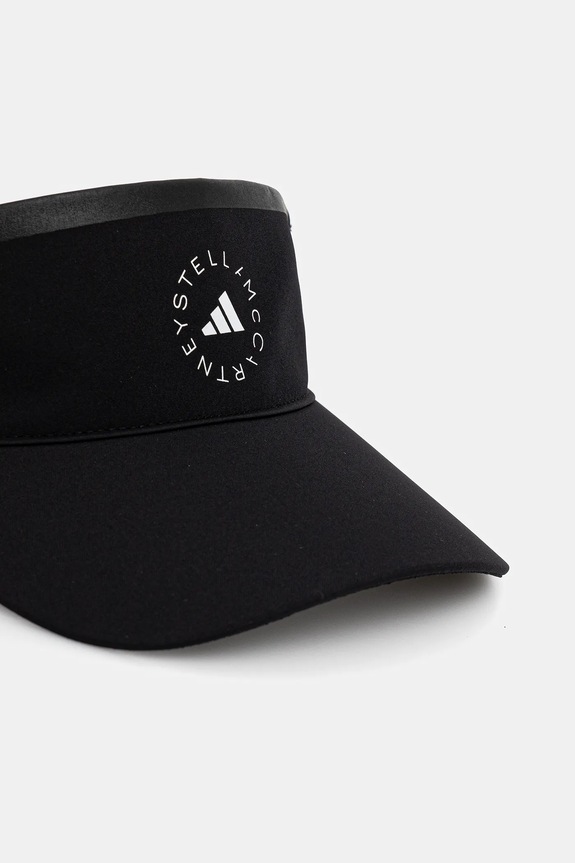 adidas by Stella McCartney șapcă cozoroc JY4083 negru SS26