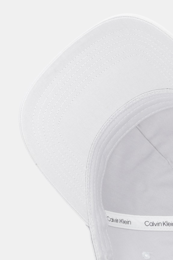 Calvin Klein czapka z daszkiem bawełniana szary LV04F5032G