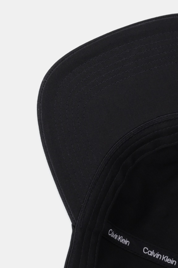 Calvin Klein czapka z daszkiem bawełniana czarny LV04F5032G